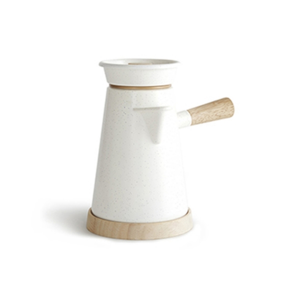 Umbra Cowboy Coffee Kettle in White - Picture 3 of 4